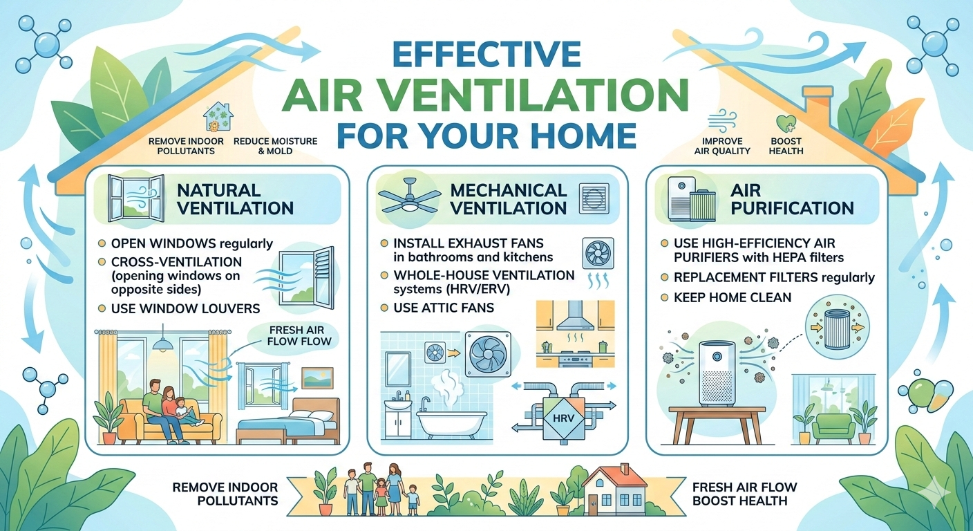 Top 5 Benefits of Effective Air Ventilation for Your Home  Astberg  Ventilation
