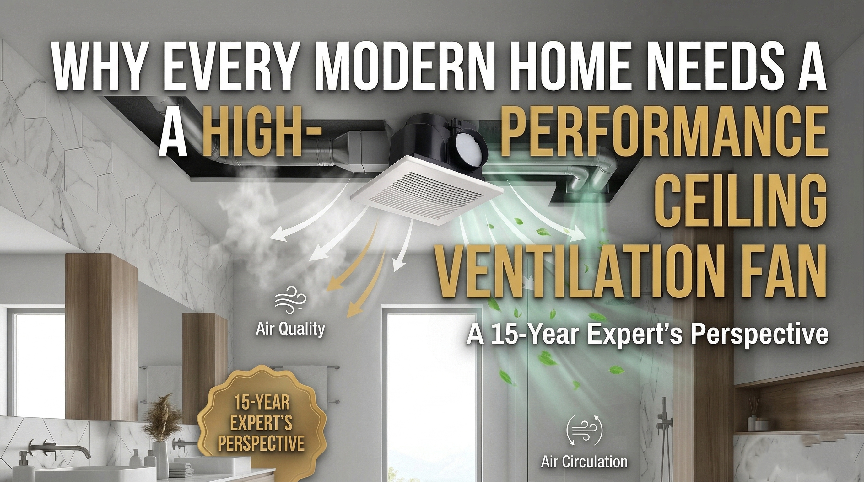 Why Every Modern Home Needs a High-Performance Ceiling Ventilation Fan ...
