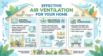 Top 5 Benefits of Effective Air Ventilation for Your Home