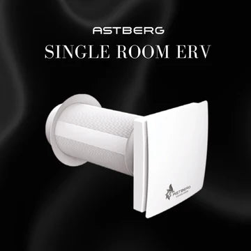Astberg AT Series: Decentralized Single Room ERV (Energy Recovery Ventilator)