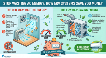 Stop Wasting AC Energy: How ERV Systems Save You Money