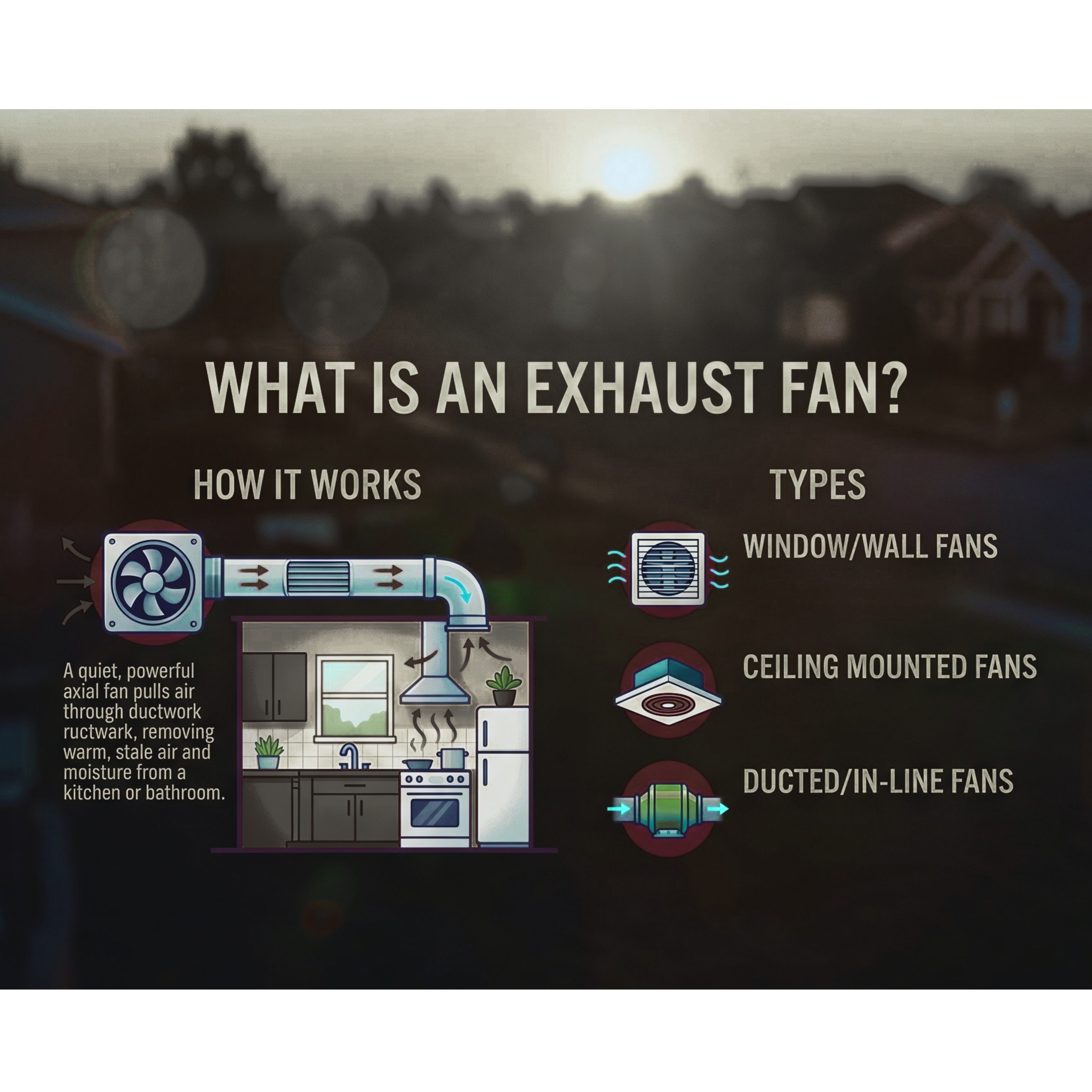 What Is an Exhaust Fan? Types & How It Works – Astberg Ventilation