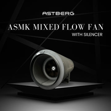 ASMK Mixed Flow Fan Series with Silencer