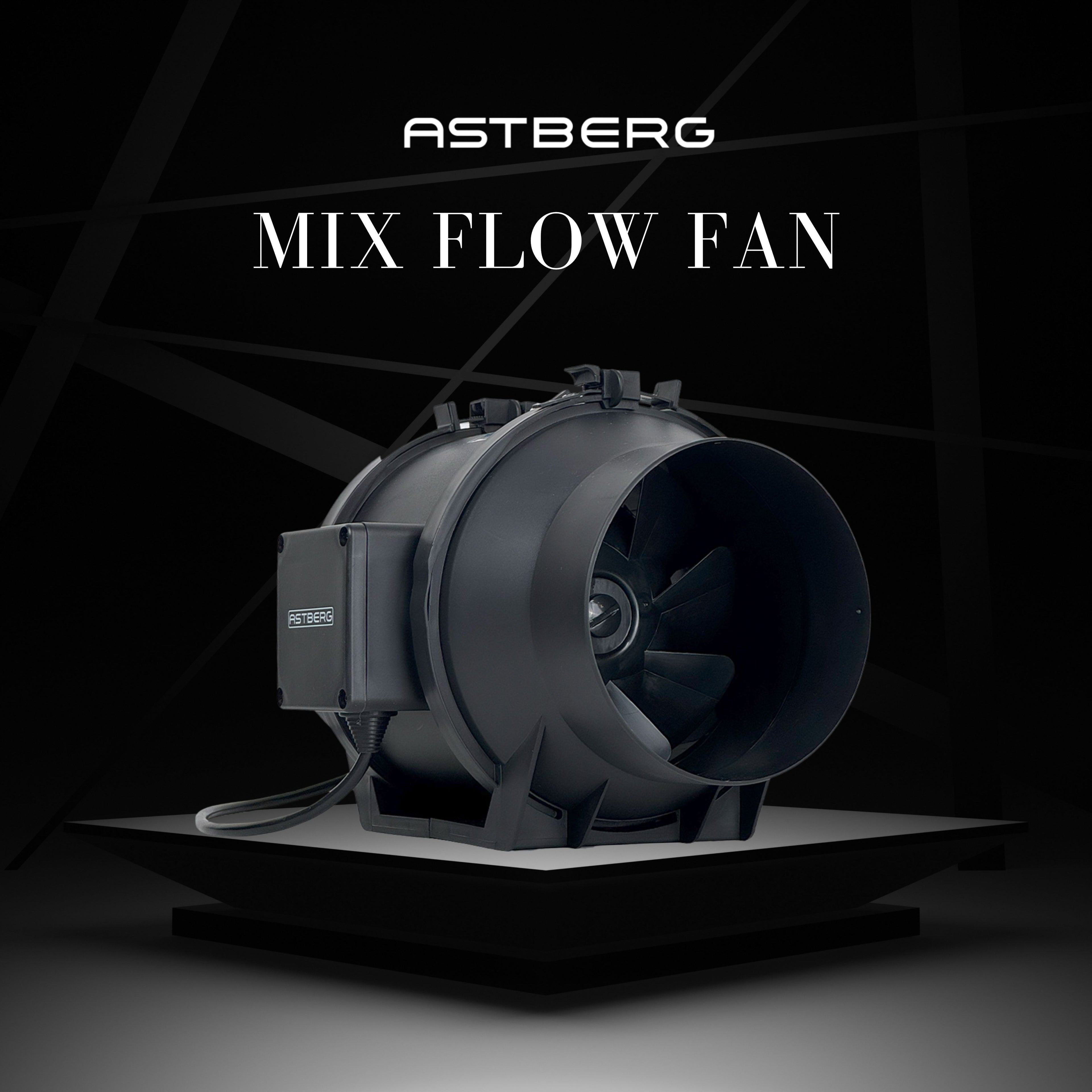 Silent exhaust fan