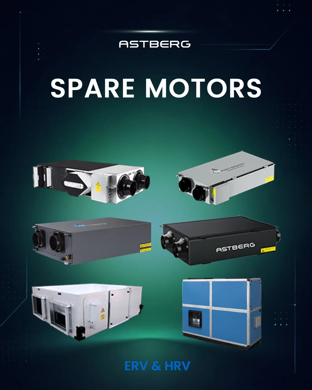 ERV & HRV Spare motor