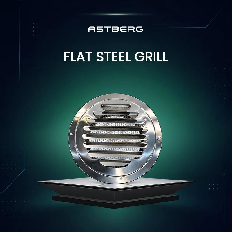 Outer Flat Steel Grill Powder Coated