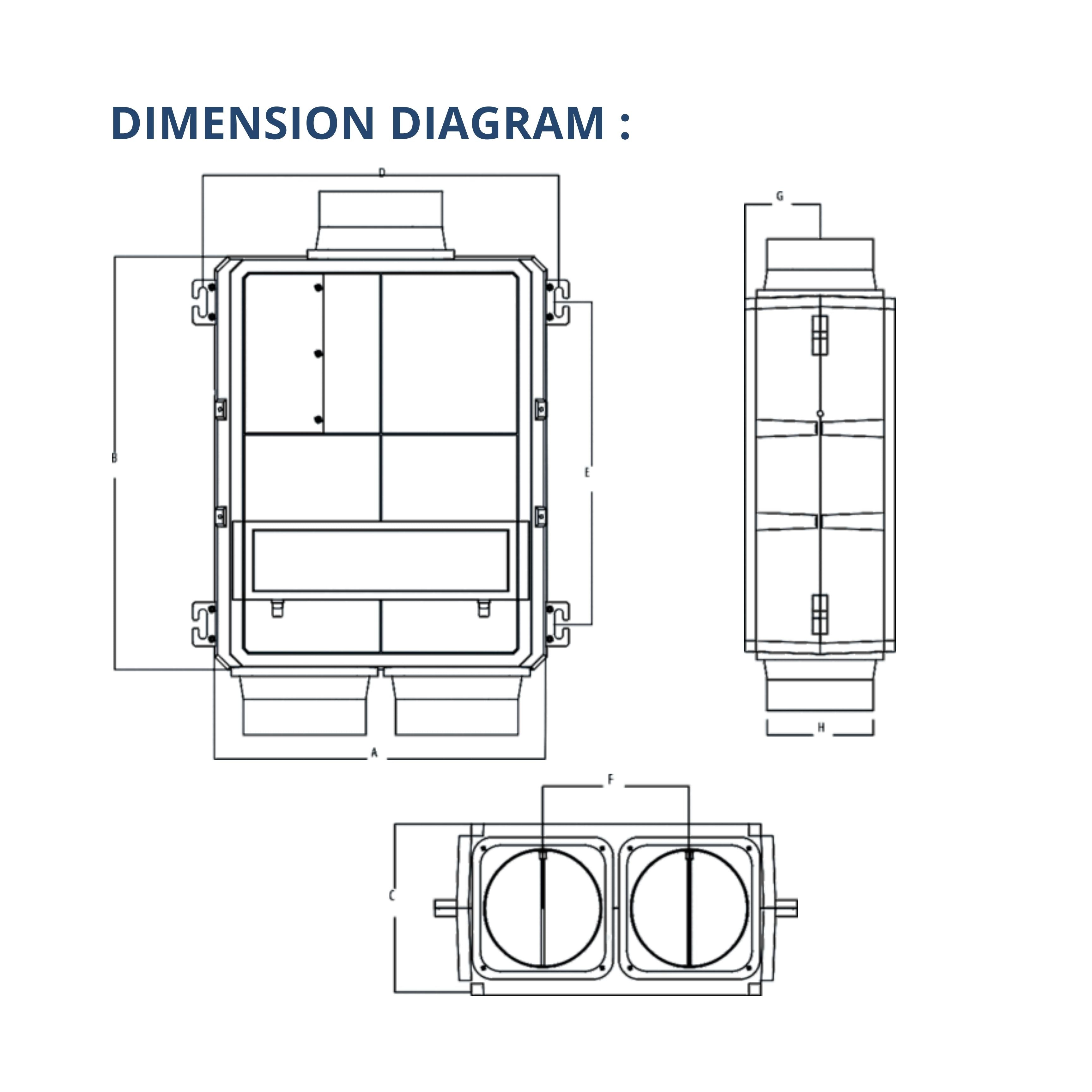 Astberg Fresh air unit & purifier With Hepa Filter AFP350R