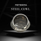 ASTBERG STEEL OUTER PIPE  COWL WITH MESH GREY PAINT 100MM 4" (ASCGP100)