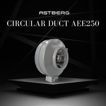 Astberg AEE250G Circular Inline Duct Fans  (250 mm / 10") | 1050 m³/h | 618 CFM