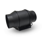 ASTBERG EC MOTOR SILENT MIXFLOW CIRCULAR INLINE VENTILATION FAN WITH REGULATOR AND VARIABLE SPEED AEC150 530CMH 150MM 6"