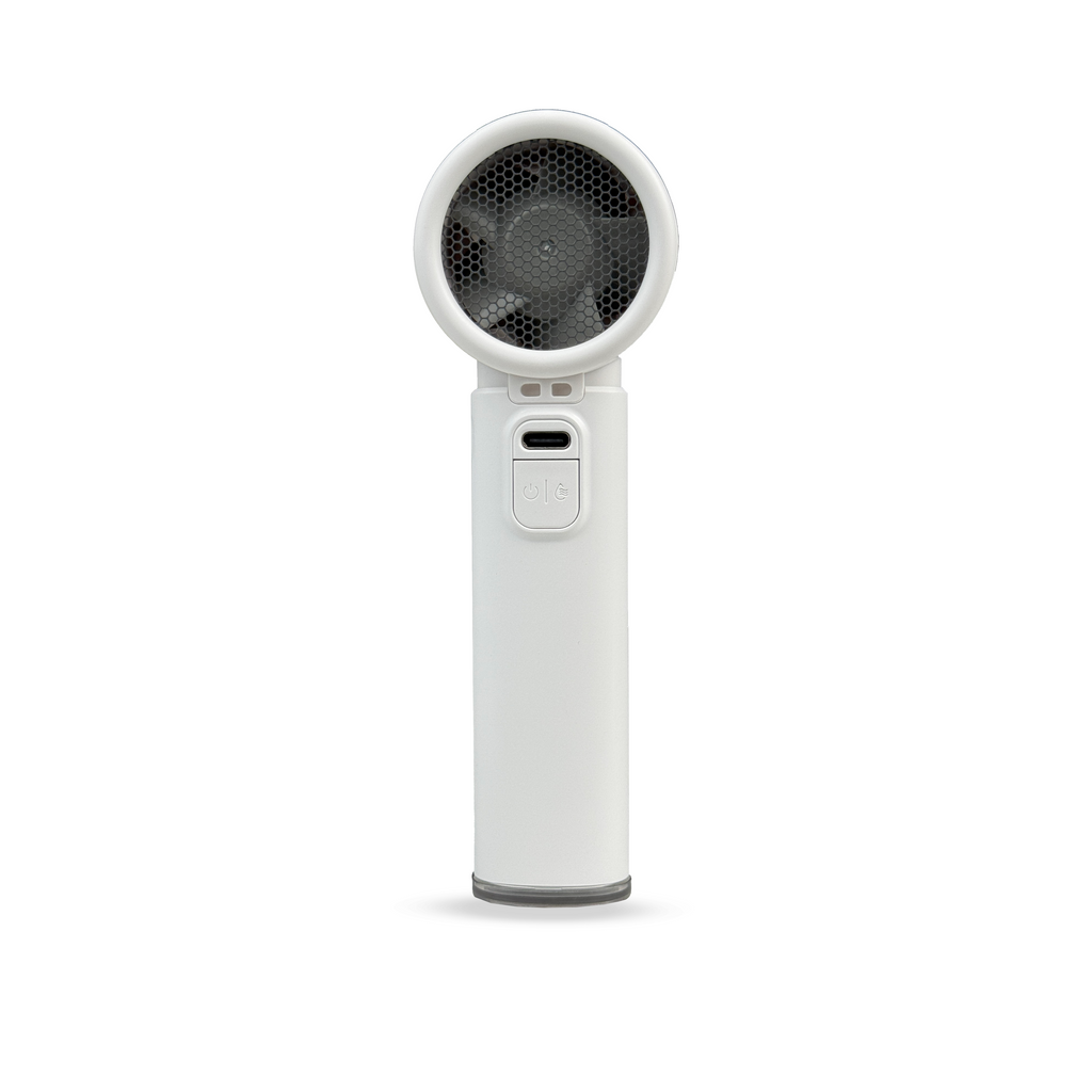 Astberg KENKO HOMU MISTER HAND FAN WHITE,13000 RPM WITH COOL TOUCH, 5000 mAh TYPE-C RECHARGEABLE [ UPTO 14 HOURS ] 199- SPEED GEAR FOR TRAVEL,OFFICE, MAKEUP & OUTDOOR KENKO HOMU A JAPANESE LIVING-KH04W