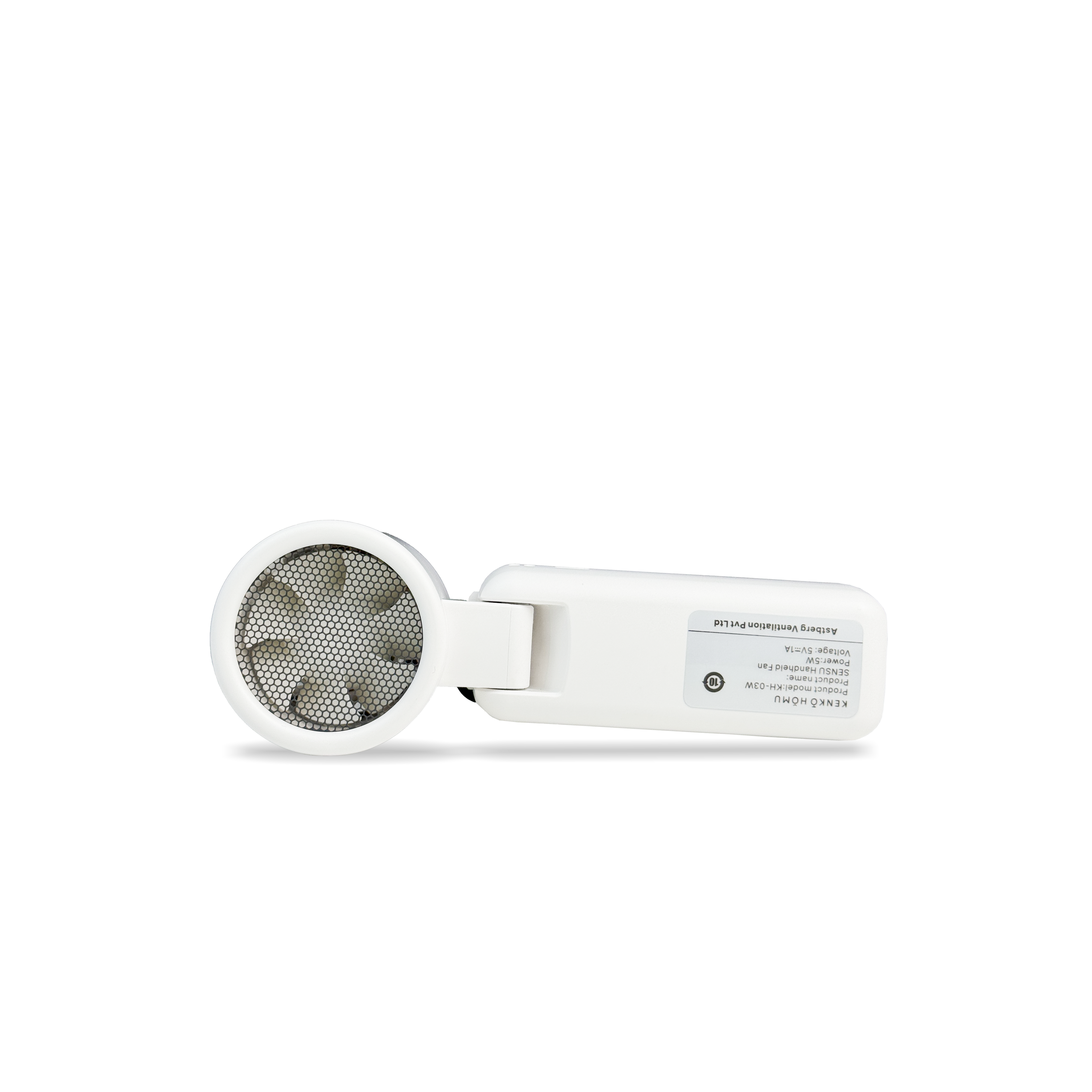 Astberg KENKO HOMU SENSU HAND FAN WHITE, 13000 RPM WITH COOL TOUCH, 5000 mAh TYPE-C RECHARGEABLE [ UPTO 14 HOURS ] 199- SPEED GEAR FOR TRAVEL,OFFICE, MAKEUP & OUTDOOR KENKO HOMU A JAPANESE LIVING-KH-03