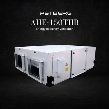 ASTBERG ERV HRV ENERGY HEAT RECOVERY FRESHAIR VENTILATION AHE-150THB ERV