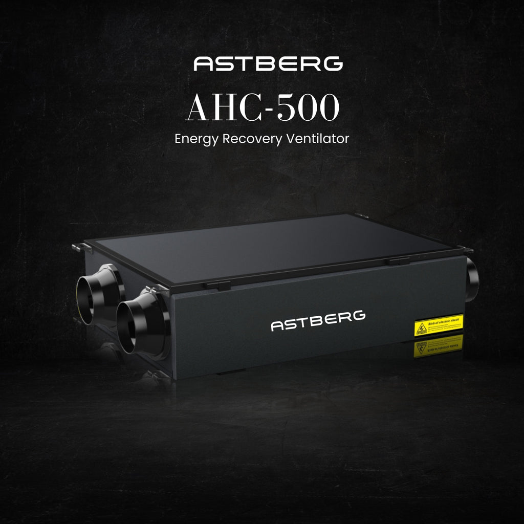 ASTBERG BALANCED VENTILATION SYSTEM FOR 1000-1500 (Sq. ft.) RESIDENTIAL OR SEMI-COMMERCIAL