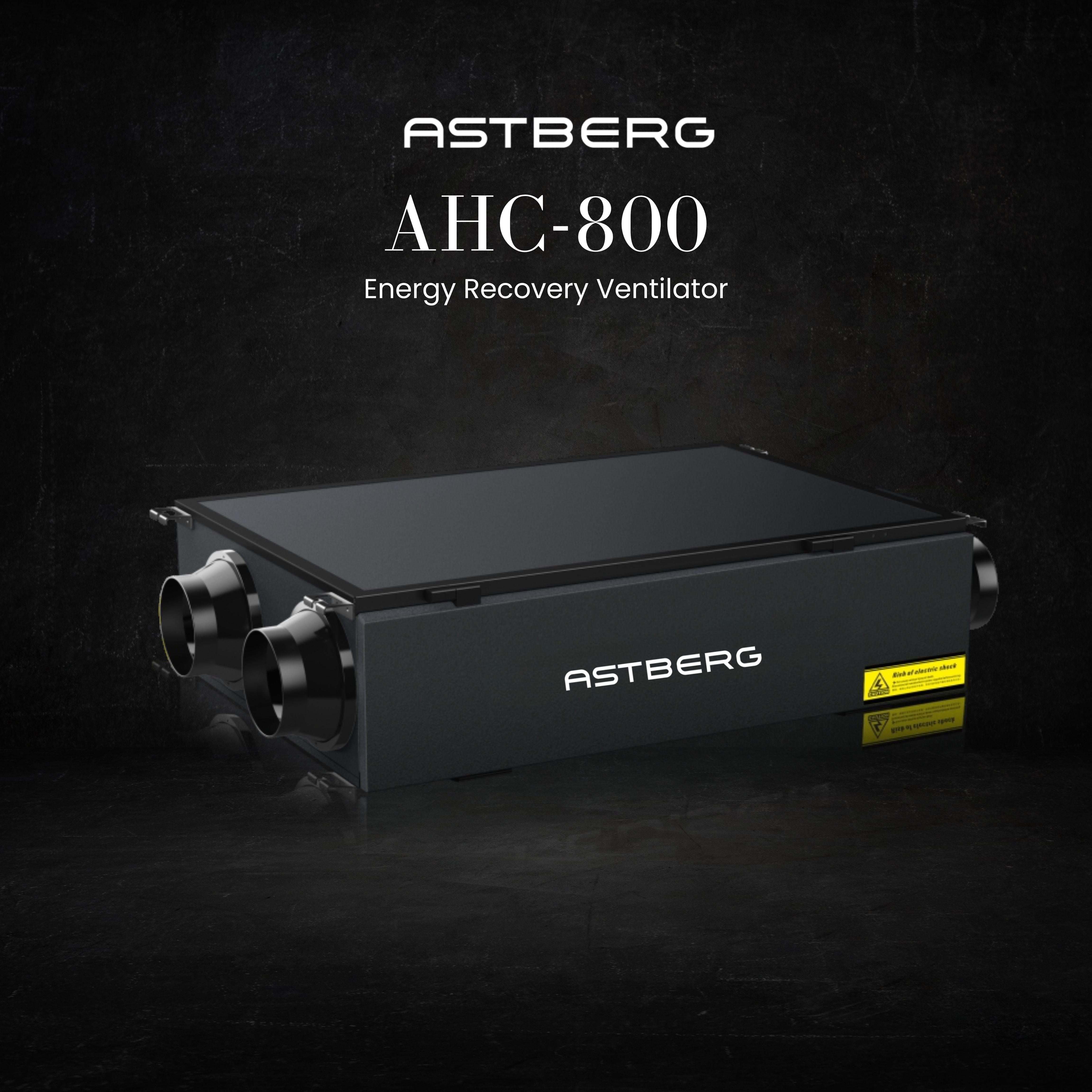 ASTBERG ERV HRV ENERGY/HEAT RECOVERY FRESHAIR VENTILATION HEPA CARBON DUST FILTER AHC 800TH 800CMH