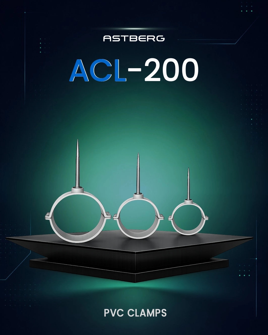 ASTBERG'S PVC CLUMPS ACL200 (200MM/8")