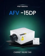 ASTBERG SILENT BOX TYPE  DUCT VENTILATION FAN INLINE CABINET FANS WITH DUST FILTER AFV15DP 370CMH
