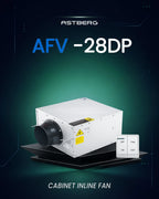 ASTBERG SILENT BOX TYPE  DUCT VENTILATION FAN INLINE CABINET FANS WITH DUST FILTER AFV28DP 1900CMH