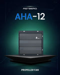 Astberg AHA12 10X10 POWDER COATED PROPELLER WALL EXHAUST VENTILATION FAN WITH SHUTTERS 590CMH