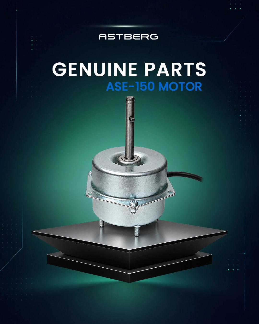Astberg Genuine spare parts for ASE1501 Ceiling exhaust Fan-  Motor