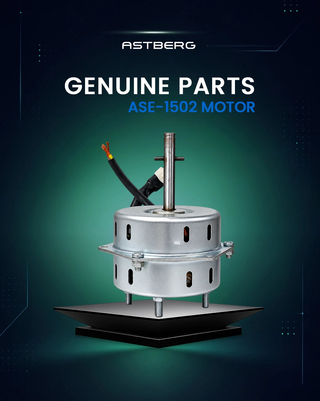 Astberg Genuine spare parts for ASE1502 Ceiling exhaust Fan-  Motor