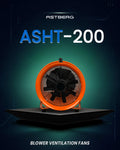 ASTBERG DUST COLLECTOR BLOWER EXHAUST PORTABLE INLINE DUCT VENTILATION BLOWER FAN ASHT200 8" 1300CMH