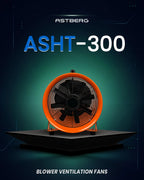 ASTBERG DUST COLLECTOR BLOWER EXHAUST PORTABLE INLINE DUCT VENTILATION BLOWER FAN  ASHT300 12" 3200m3/h