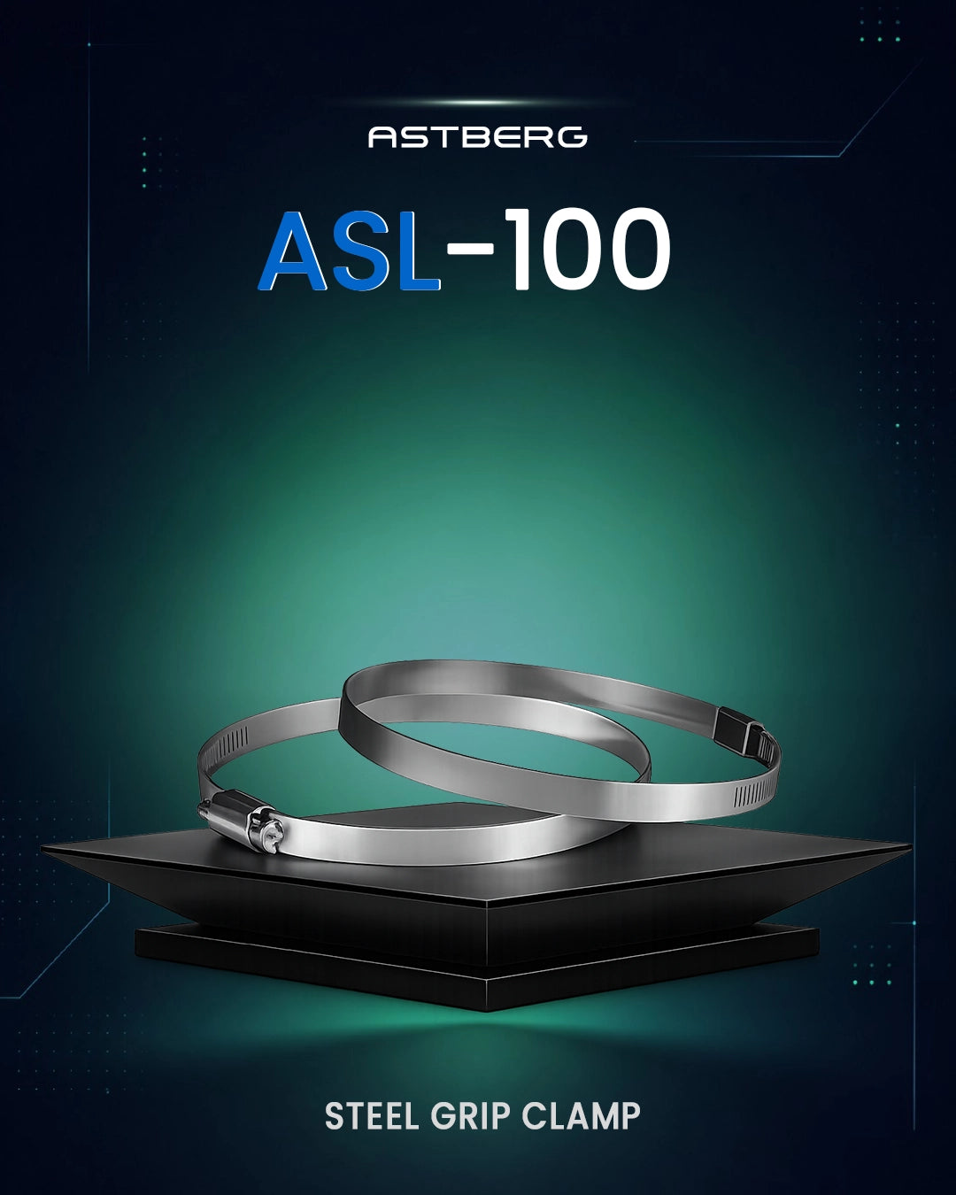 ASTBERG'S STEEL CLUMPS ASL 100 (100MM/4")