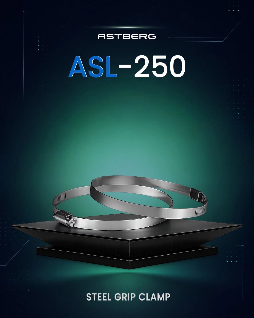 ASTBERG'S STEEL CLUMPS ASL 250 (200MM/10")