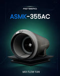 ASTBERG SILENT MIXEDFLOW COMMERCIAL DUCT VENTILATION FAN ASMK355AC 6450CMH