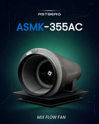 ASTBERG SILENT MIXEDFLOW COMMERCIAL DUCT VENTILATION FAN ASMK355AC 6450CMH