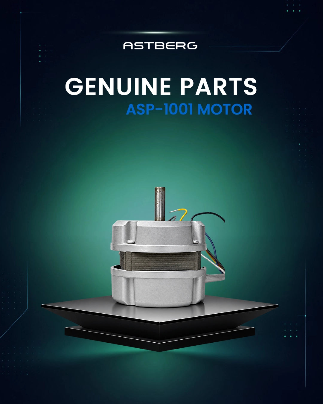 Astberg Genuine spare parts for ASP1001 Ceiling exhaust Fan-  Motor