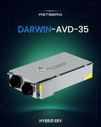 Astberg DARWIN HYBRID ERV AMERICAN TECHNOLOGY IFD FILTERS AVD35 350CMH FRESHAIR AIR PURIFICATION SYSTEM (NON REPLACEABLE FILTERS) 85-88% ENERGY RECOVERY EFFICIENCY