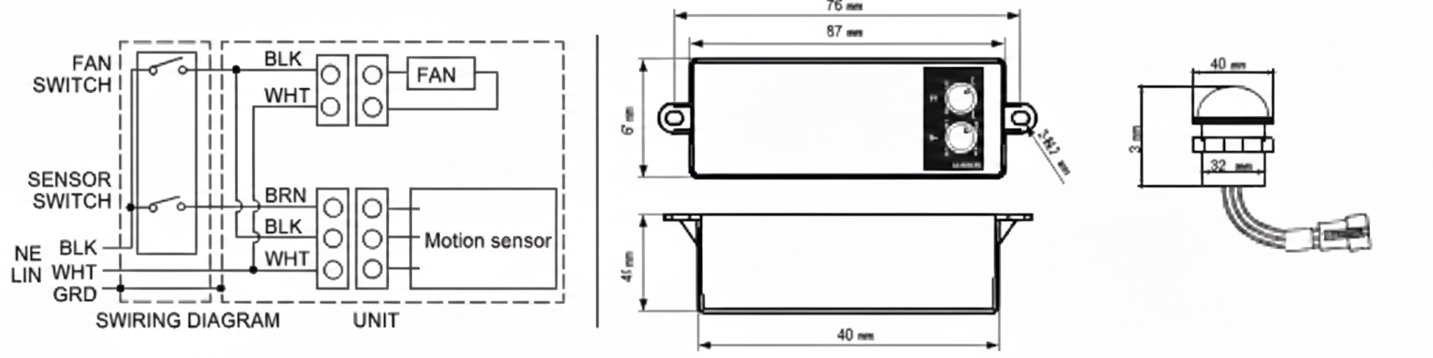 Motion sensor