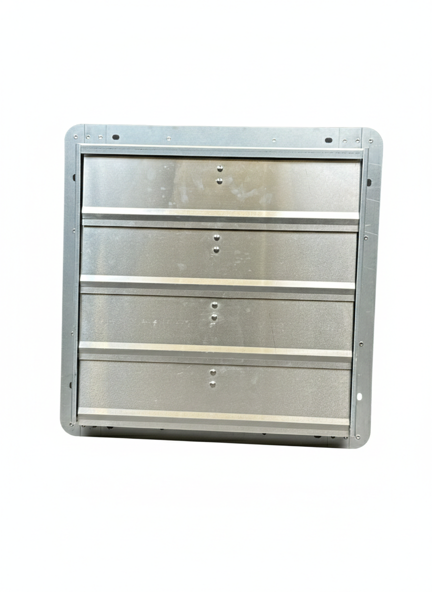 Astberg AHA20 18X18 POWDER COATED PROPELLER WALL EXHAUST VENTILATION FAN WITH SHUTTERS 5950CMH