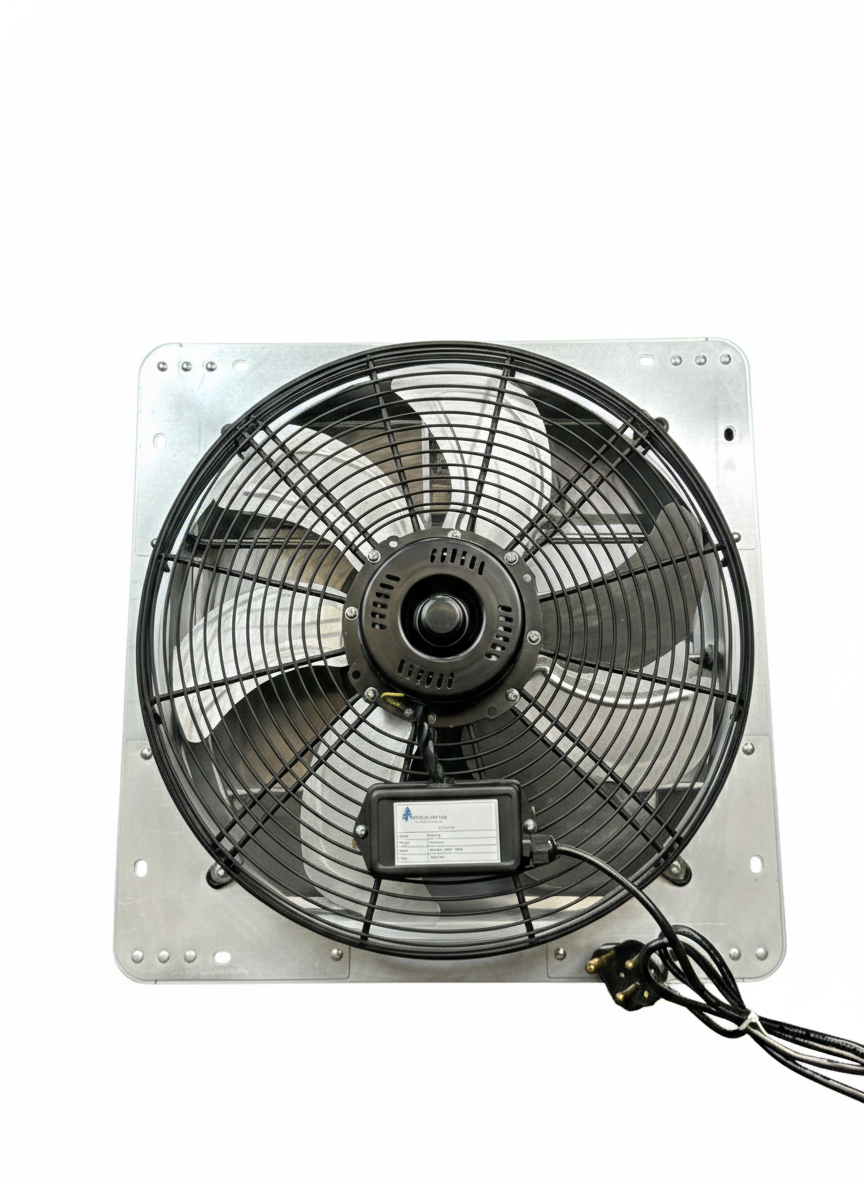 Astberg AHA20 18X18 POWDER COATED PROPELLER WALL EXHAUST VENTILATION FAN WITH SHUTTERS 5950CMH