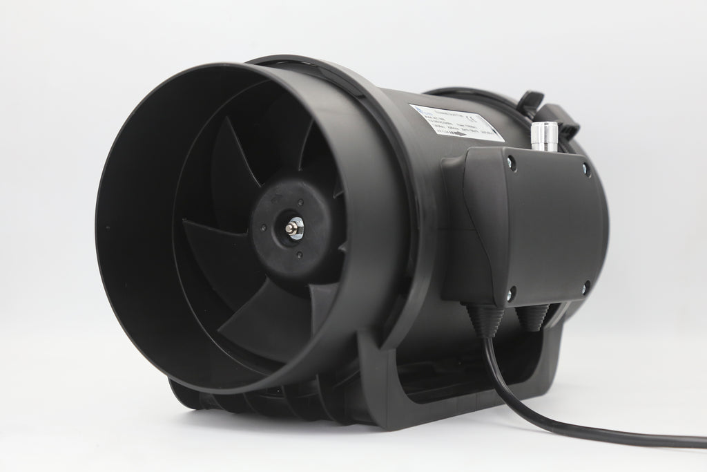 ASTBERG EC MOTOR SILENT MIXFLOW INLINE DUCT VENTILATION FAN WITH REGULATOR AEC160  20-798CMH 160MM