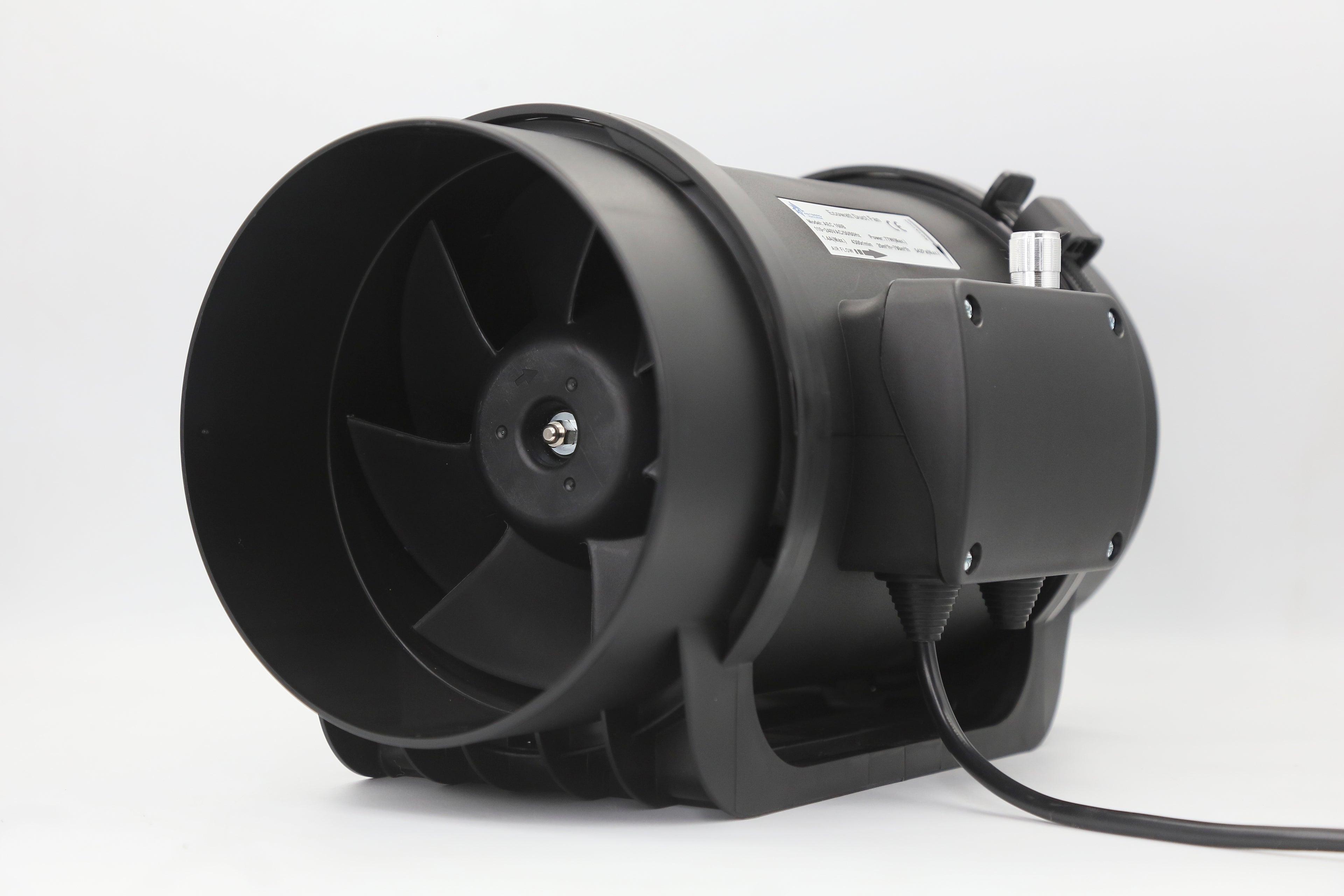 ASTBERG EC MOTOR SILENT MIXFLOW INLINE DUCT VENTILATION FAN WITH REGULATOR AEC160  20-798CMH 160MM