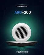 ASTBERG SUPPLY ROUND GRILL DIFFUSER 200MM 8"-ARD200