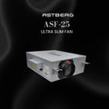 ASTBERG SILENT SLIM INLINE DUCT BOX TYPE VENTILATION FAN ASF25 250CMH