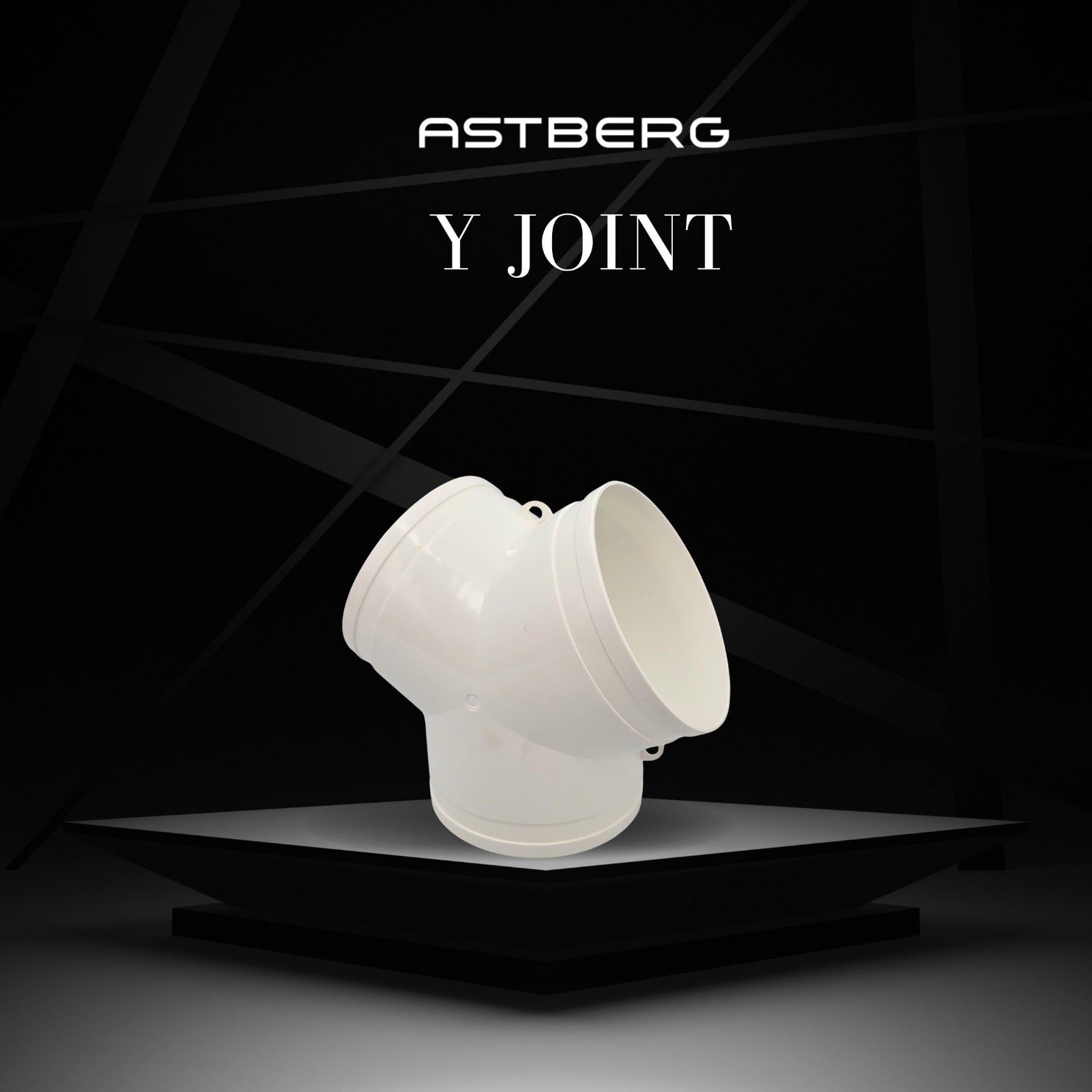 Astberg Y Joint PVC (150mm/6) (AT100Y/AYJ 150)- AYJ150