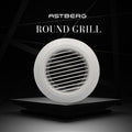 ASTBERG SUPPLY ROUND GRILL DIFFUSER 5" 125MM-ARD125