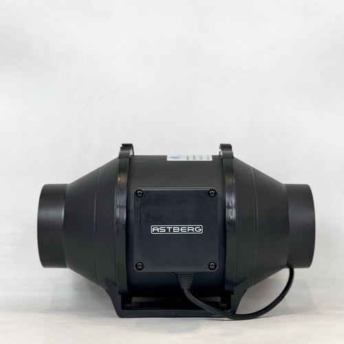 ASTBERG AF100P SILENT MIXFLOW INLINE CIRCULAR DUCT VENTILATION EXHAUST FAN 198CMH 100MM