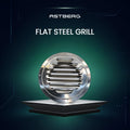 ASTBERG OUTER STEEL PIPE VENT GRILL WITH MESH SS304 150MM 6"