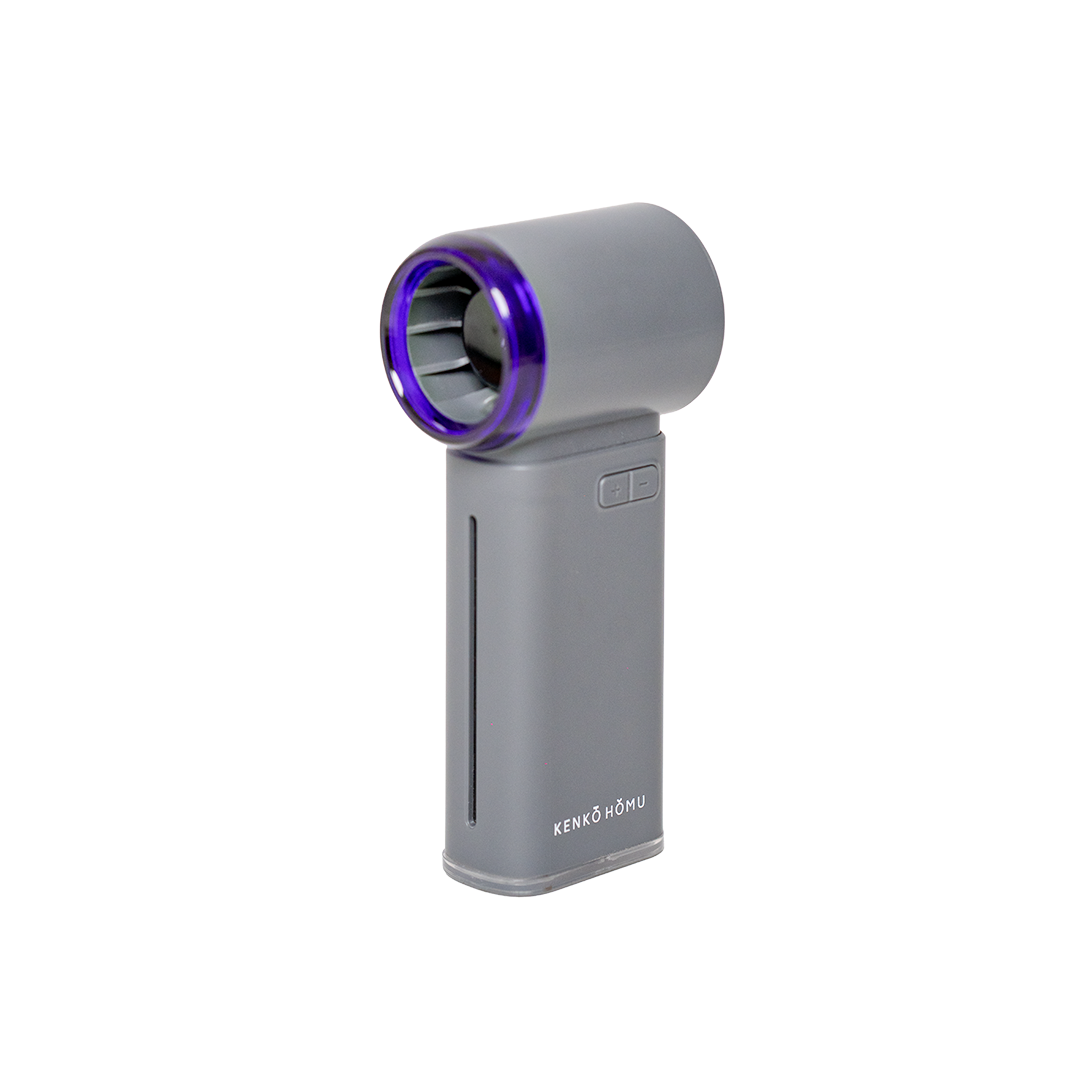 Astberg KENKO HOMU MISTER HAND FAN PURPLE,13000 RPM WITH COOL TOUCH, 5000 mAh TYPE-C RECHARGEABLE [ UPTO 14 HOURS ] 199- SPEED GEAR FOR TRAVEL,OFFICE, MAKEUP & OUTDOOR KENKO HOMU A JAPANESE LIVING-KH04G