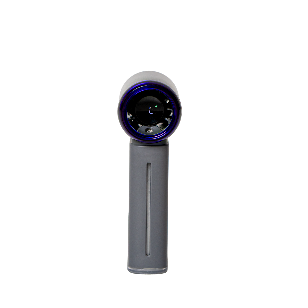 Astberg KENKO HOMU MISTER HAND FAN PURPLE,13000 RPM WITH COOL TOUCH, 5000 mAh TYPE-C RECHARGEABLE [ UPTO 14 HOURS ] 199- SPEED GEAR FOR TRAVEL,OFFICE, MAKEUP & OUTDOOR KENKO HOMU A JAPANESE LIVING-KH04G