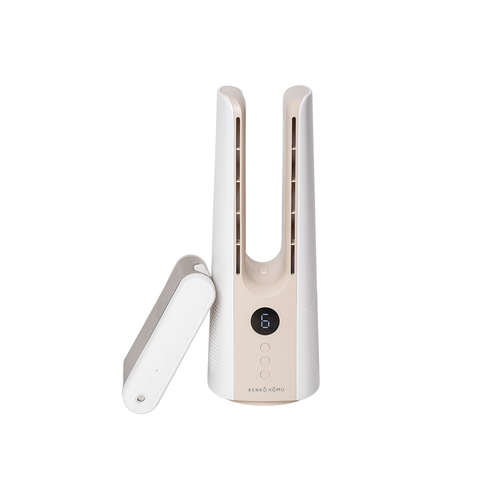 Astberg KENKO HOMU KAIZEN BLADELESS PORTABLE TABLE FAN WITH HUMIDIFIER BLDC MOTOR, 5000mAh BATTERY KENKO HOMU A JAPANESE LIVING-KH-14C