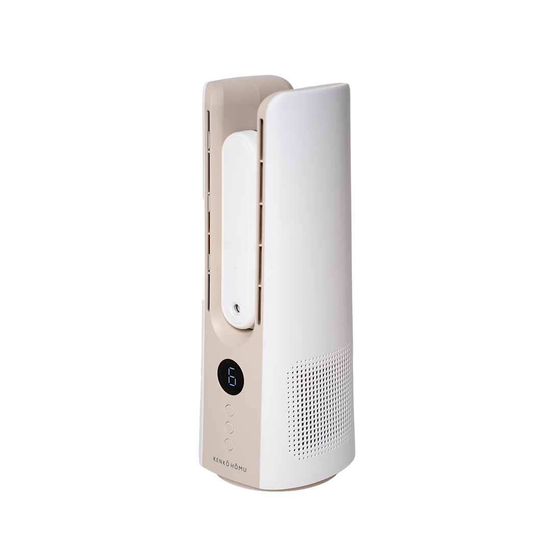 Astberg KENKO HOMU KAIZEN BLADELESS PORTABLE TABLE FAN WITH HUMIDIFIER BLDC MOTOR, 5000mAh BATTERY KENKO HOMU A JAPANESE LIVING-KH-14C