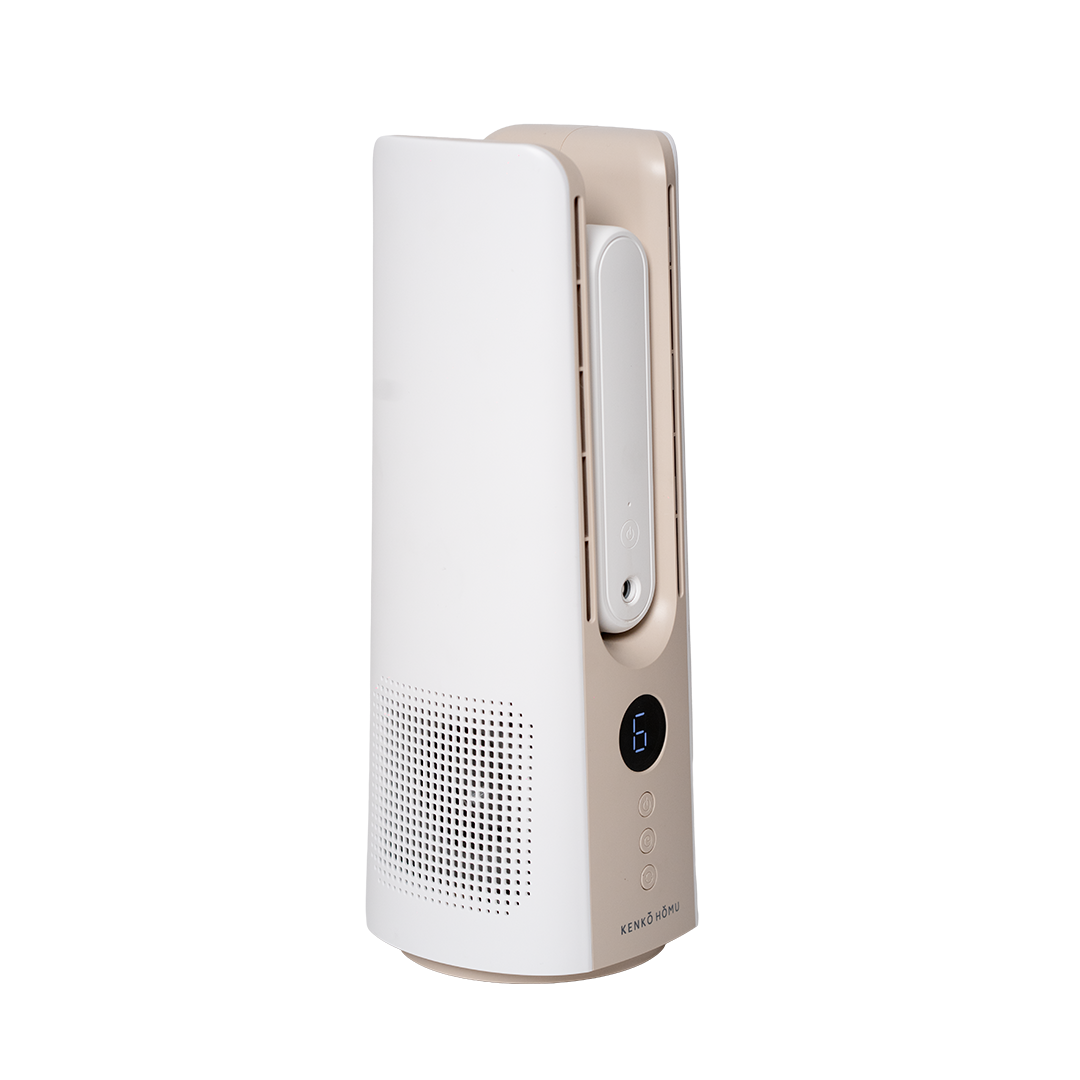 Astberg KENKO HOMU KAIZEN BLADELESS PORTABLE TABLE FAN WITH HUMIDIFIER BLDC MOTOR, 5000mAh BATTERY KENKO HOMU A JAPANESE LIVING-KH-14C