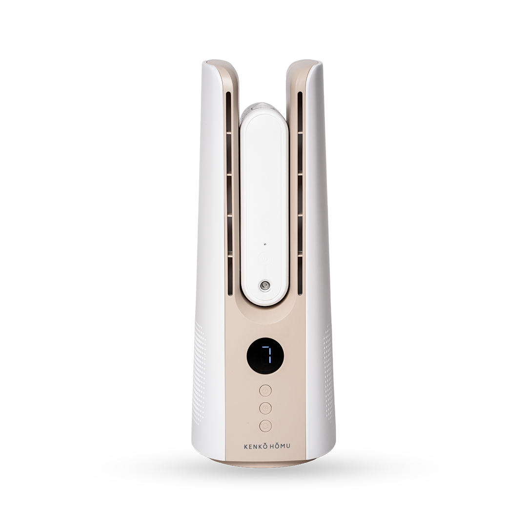 Astberg KENKO HOMU KAIZEN BLADELESS PORTABLE TABLE FAN WITH HUMIDIFIER BLDC MOTOR, 5000mAh BATTERY KENKO HOMU A JAPANESE LIVING-KH-14C